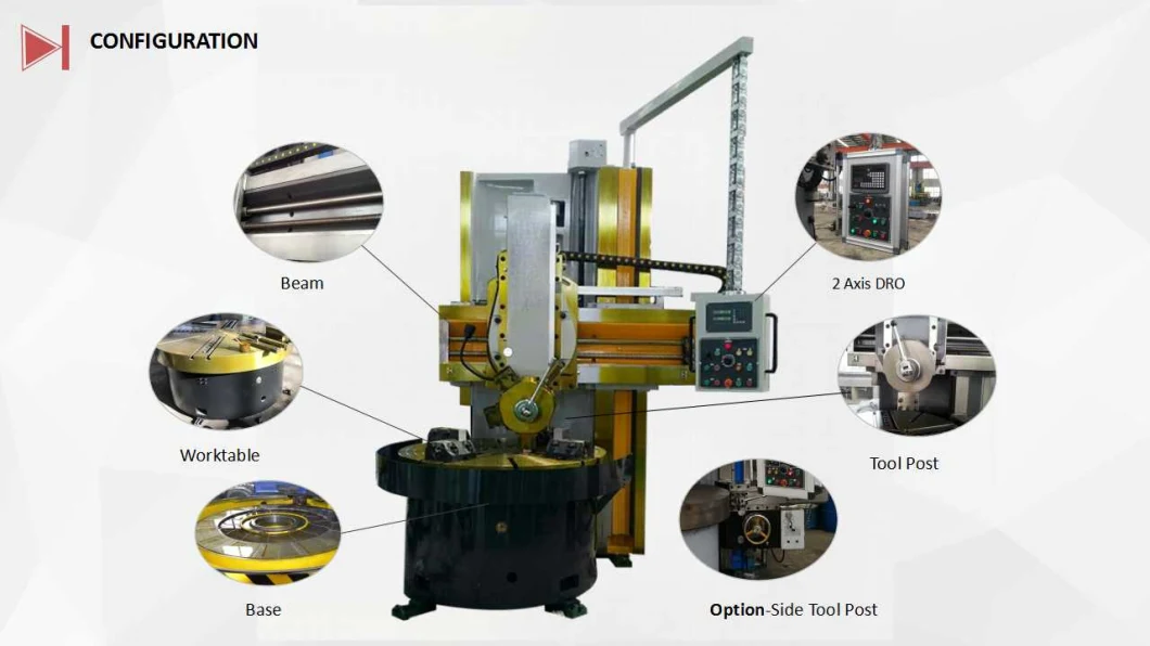 C5116 Vtl/Vertical Turning Lathe/Single Column Vertical Lathe